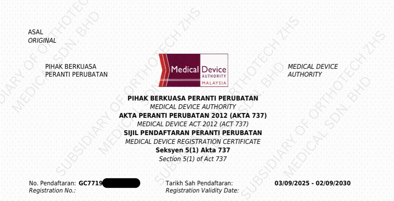 OrthoTech Certification